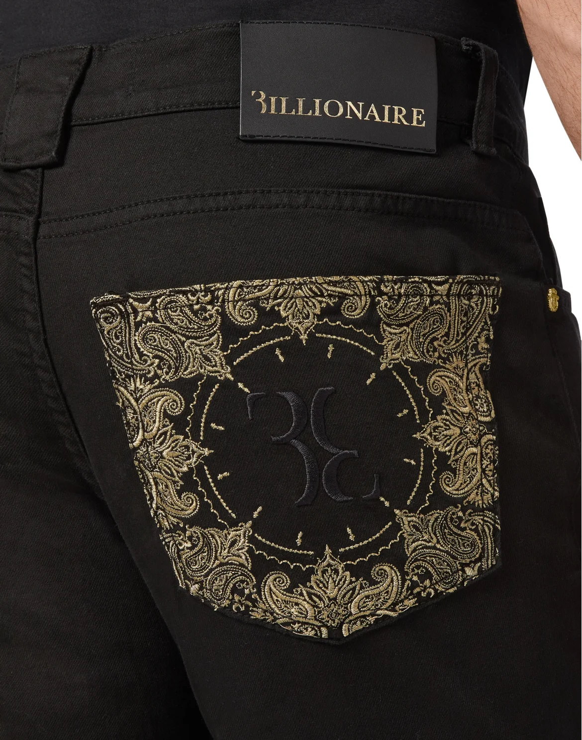 Tailored Fit Paisley, цвет: Черный