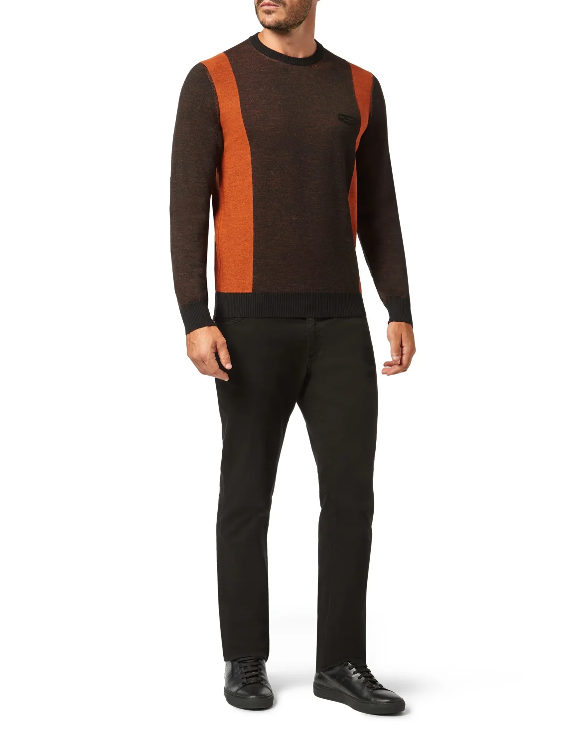 Pullover Round Neck LS, цвет: Черный