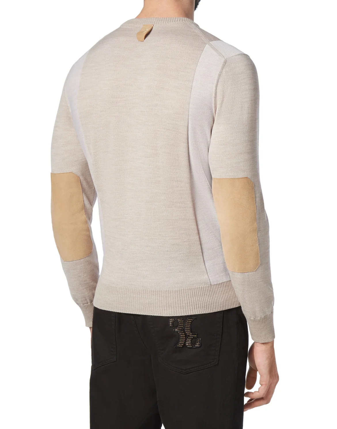 Pullover Round Neck LS, цвет: Бежевый