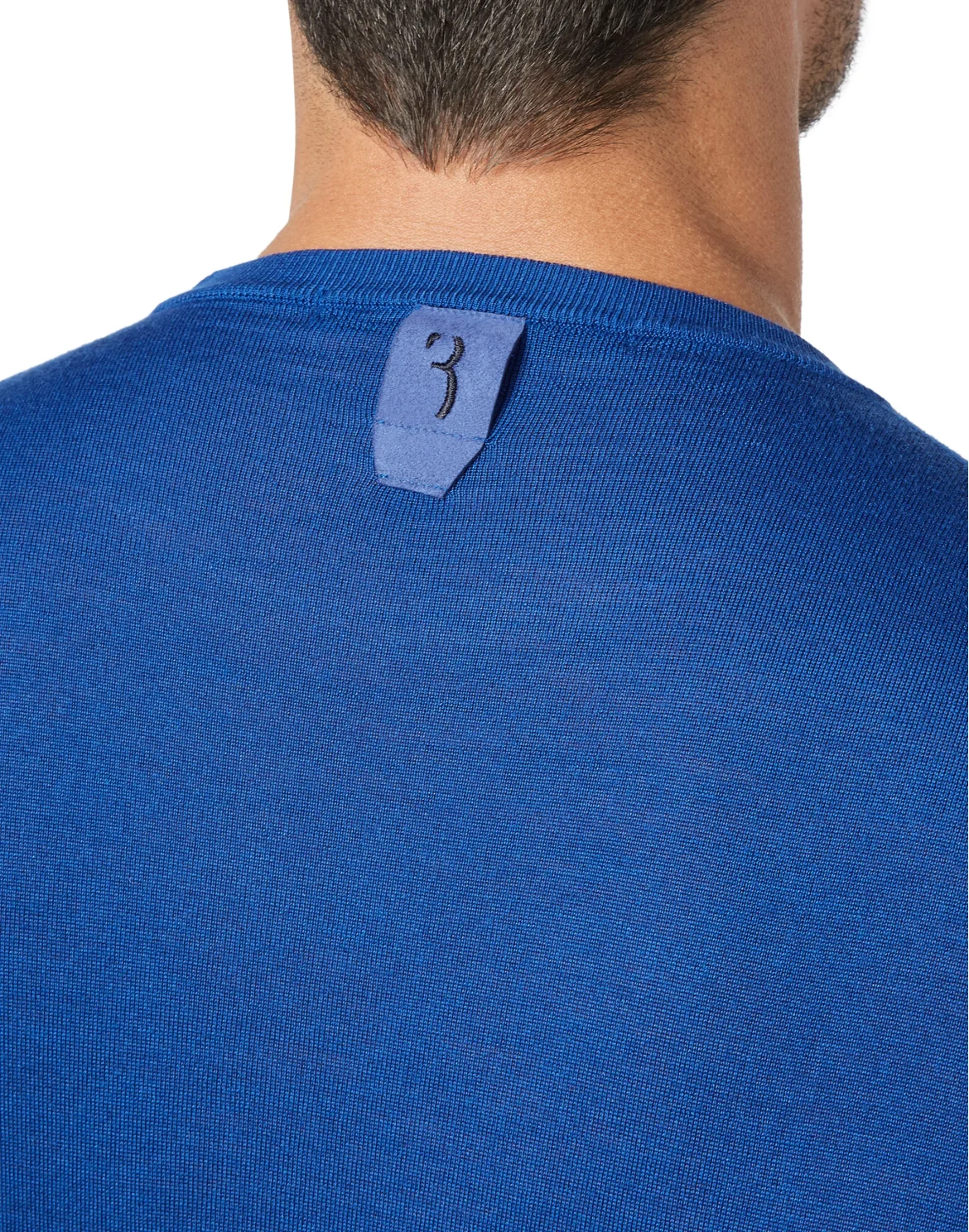 Pullover Round Neck LS Double B, цвет: Синий