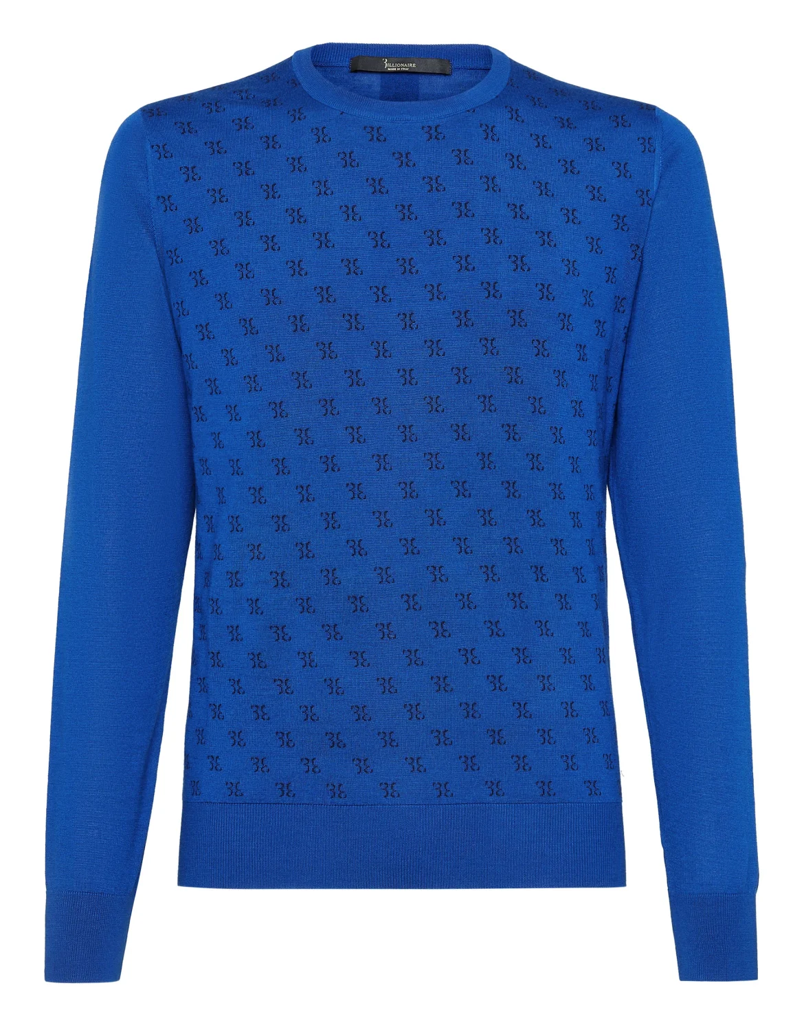 Pullover Round Neck LS Double B, цвет: Синий