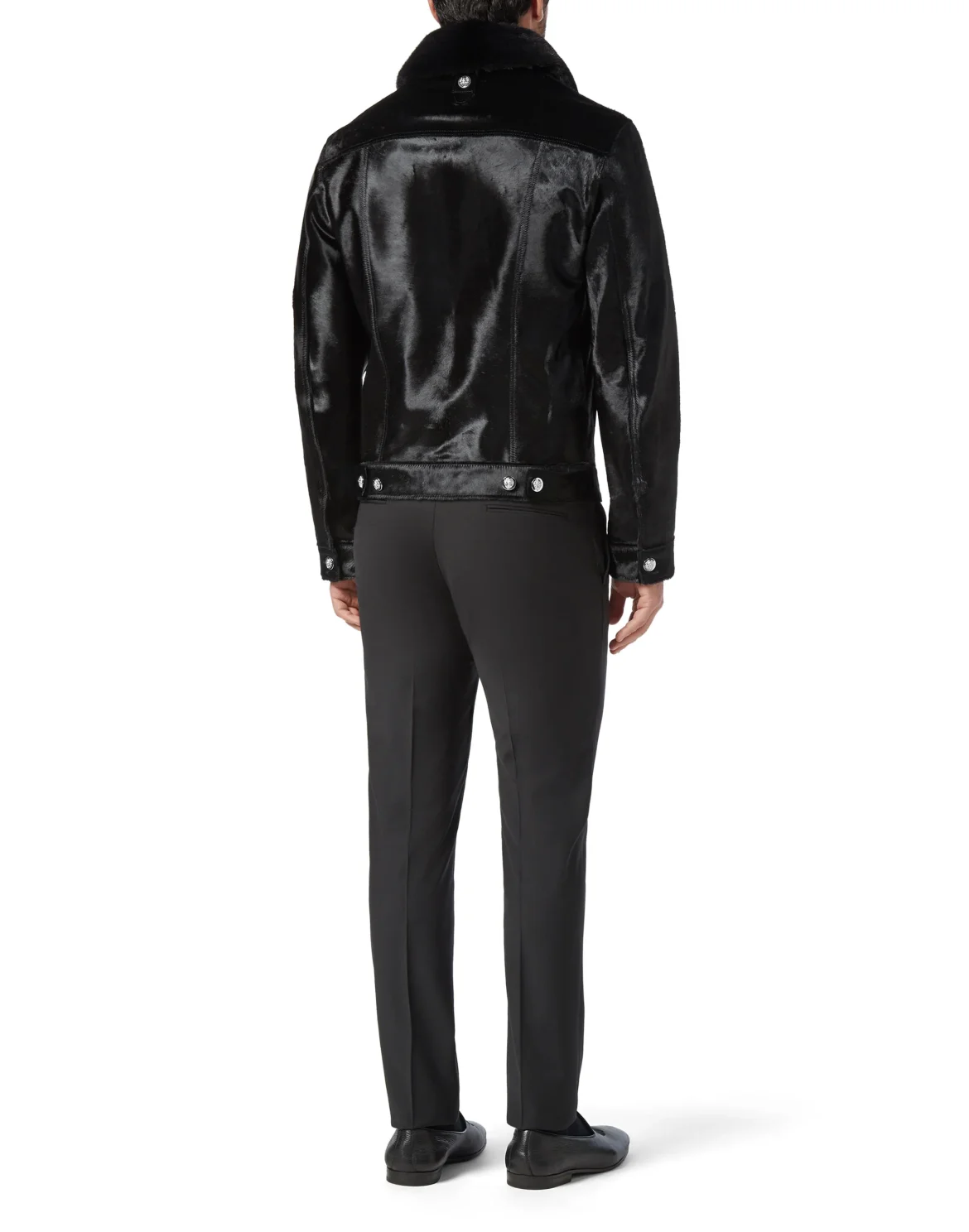 Leather Jacket Luxury, цвет: Черный
