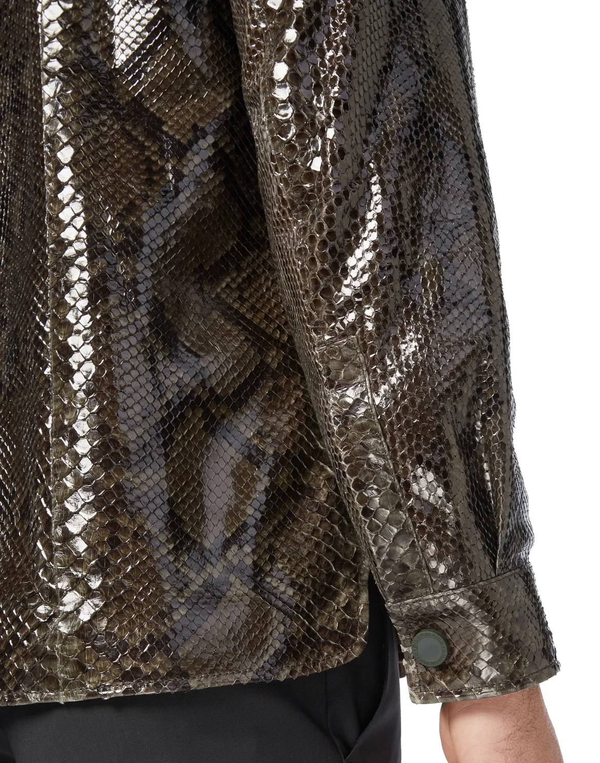 Python Leather Shirts Luxury, цвет: Камуфляж