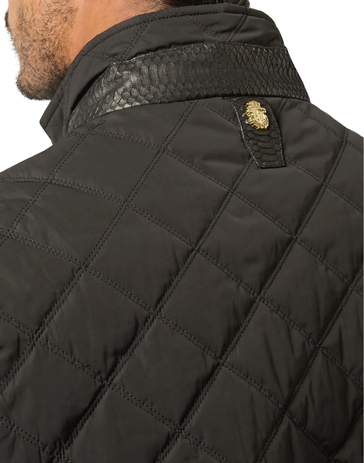 Short Vest Crest, цвет: Черный