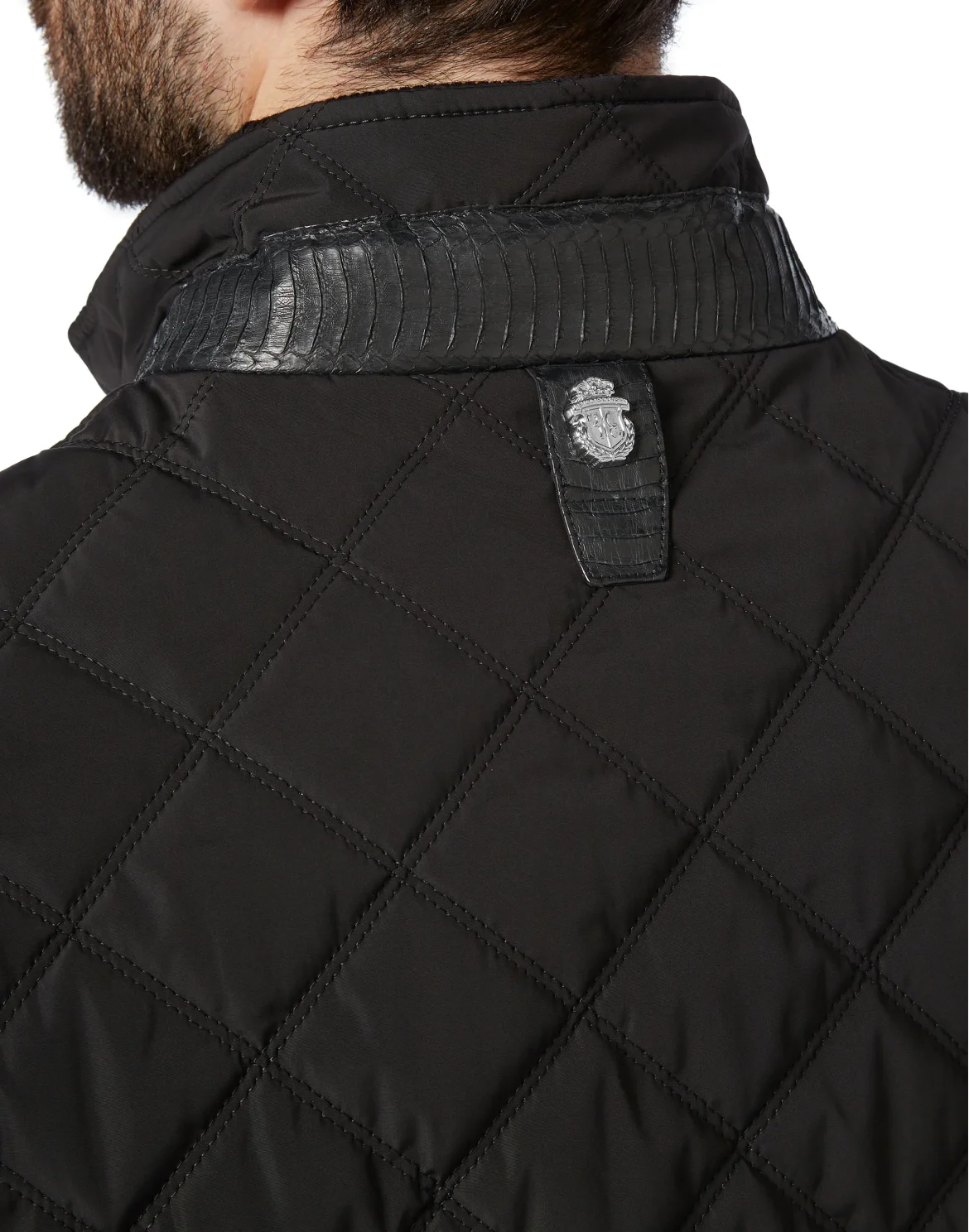 Short Vest Crest, цвет: Черный