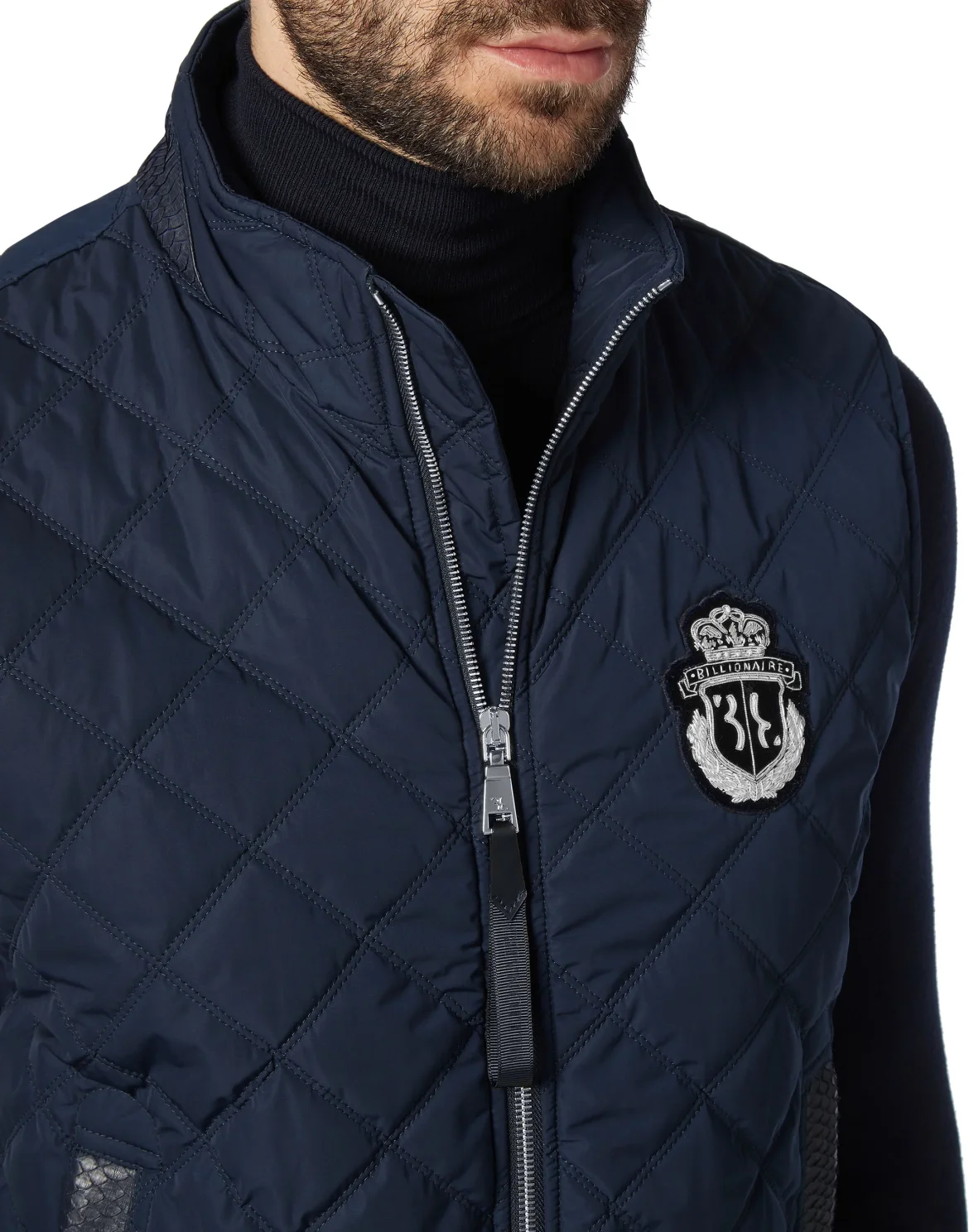 Short Vest Crest, цвет: Синий