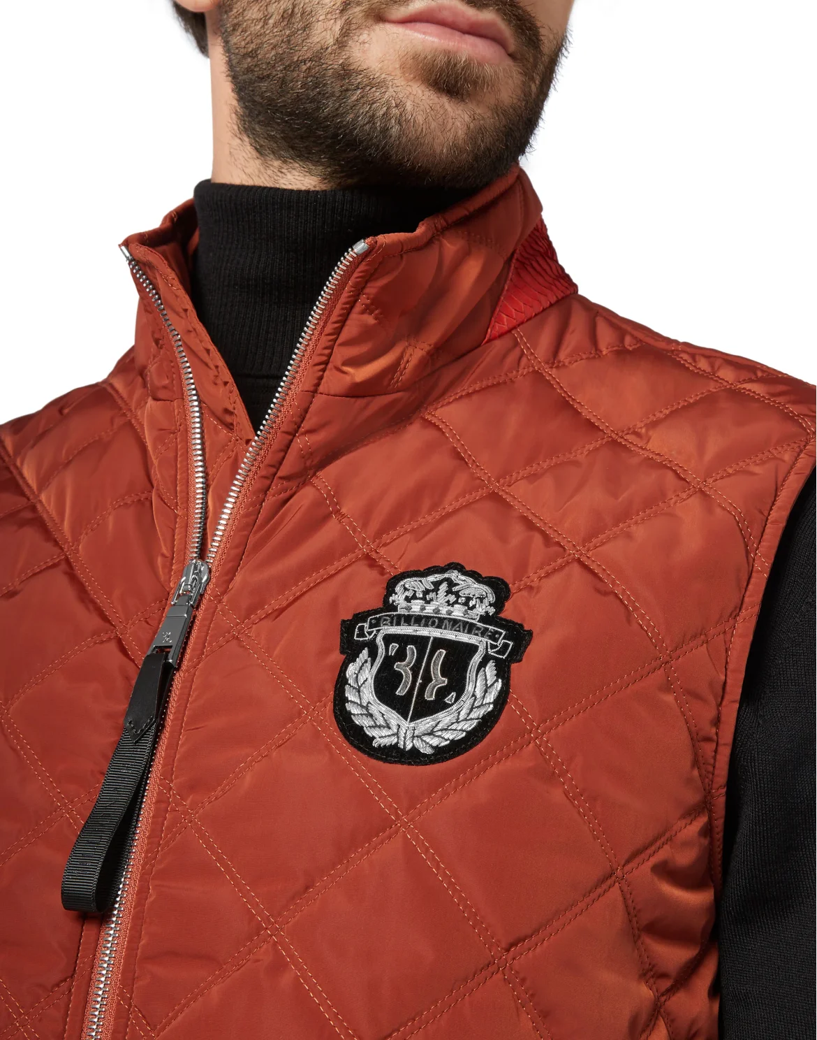 Short Vest Crest, цвет: Оранжевый