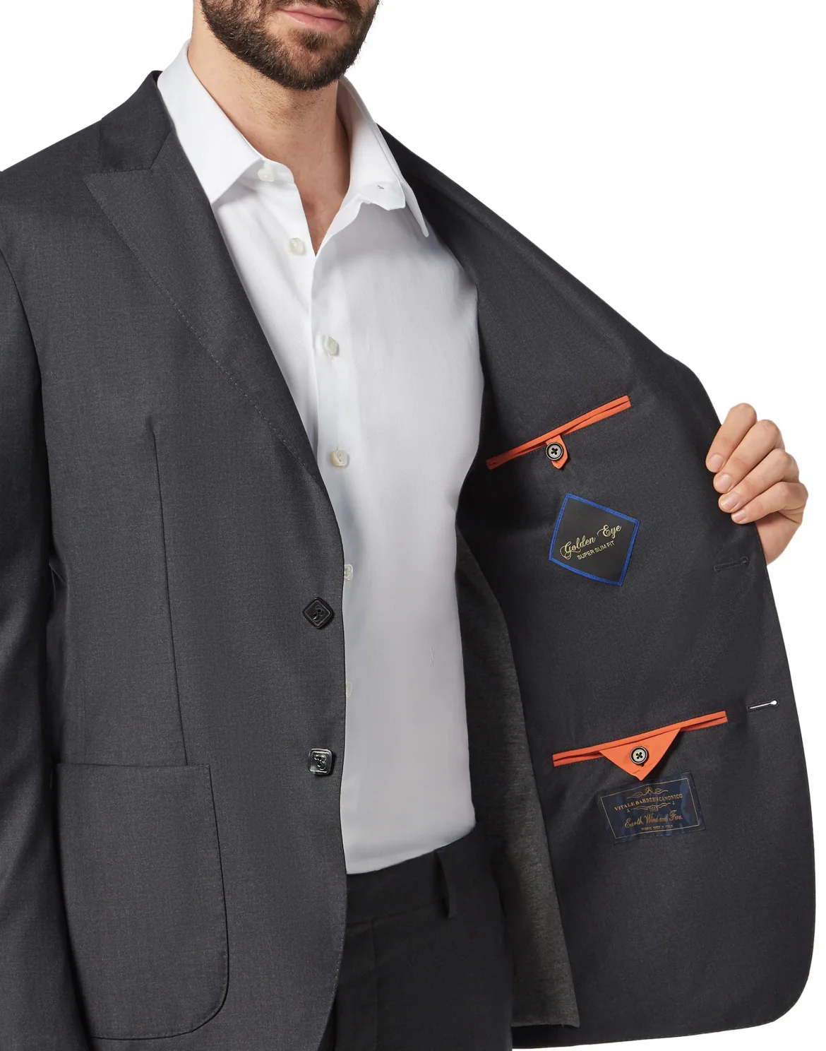 Blazer Tailored Fit, цвет: Серый