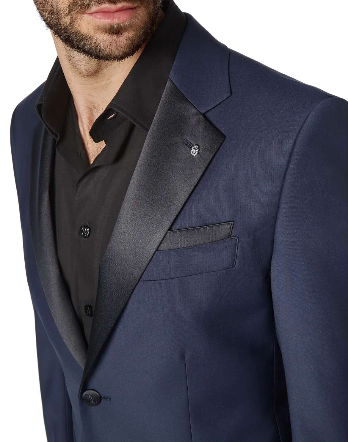 Blazer Super Slim Fit, цвет: Синий