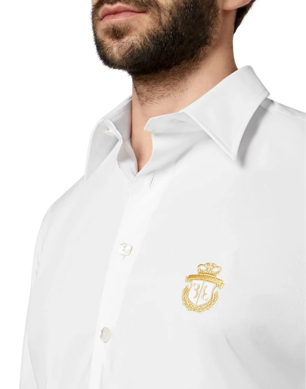 Shirt Silver Cut LS/Milano Crest, цвет: Белый