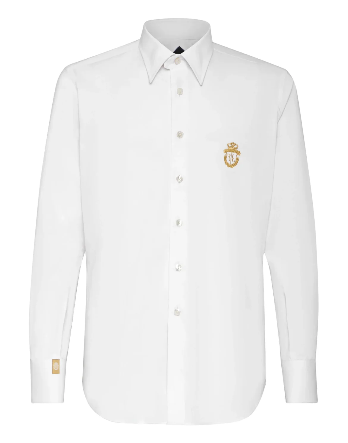 Shirt Silver Cut LS/Milano Crest, цвет: Белый