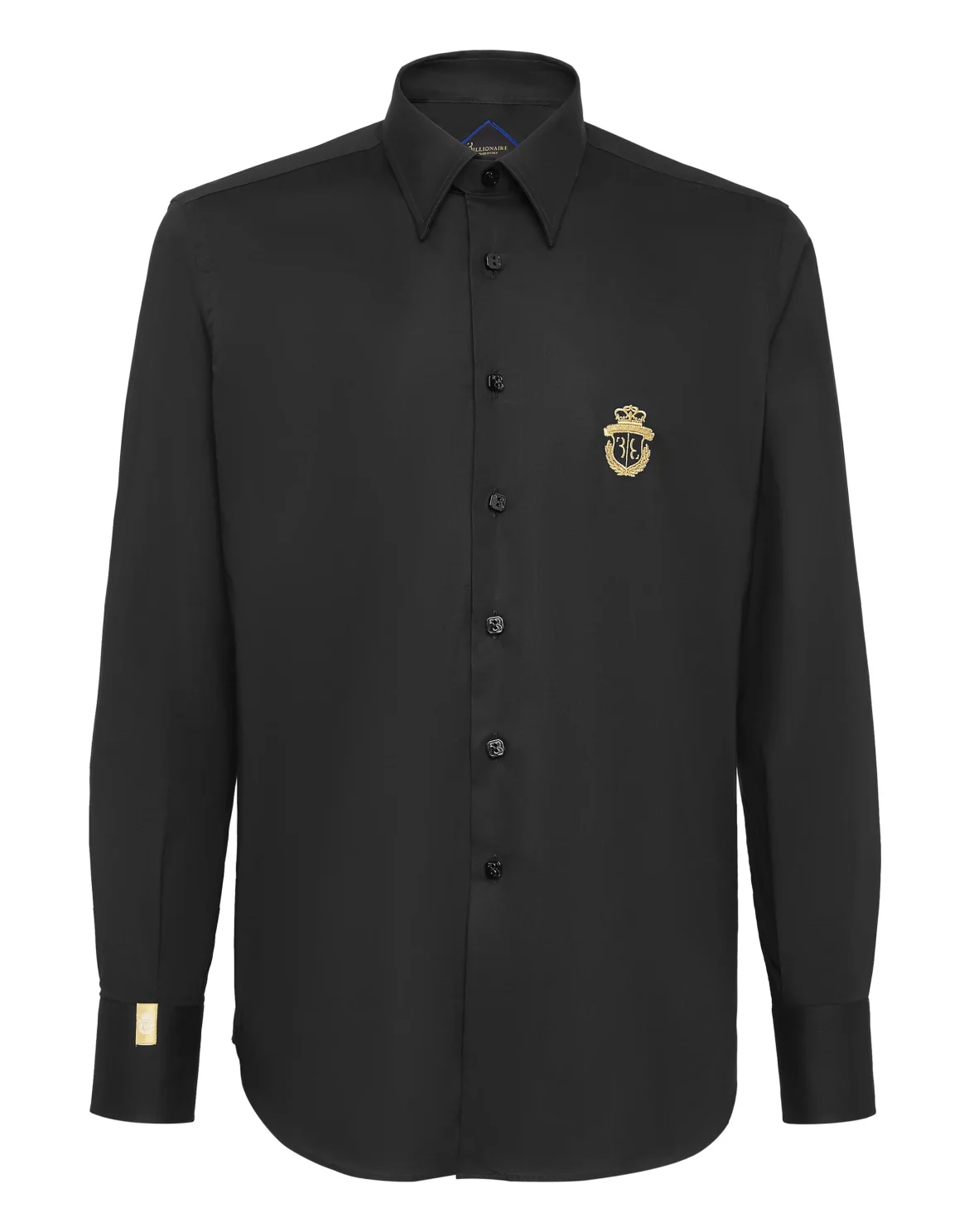 Shirt Silver Cut LS/Milano Crest, цвет: Черный