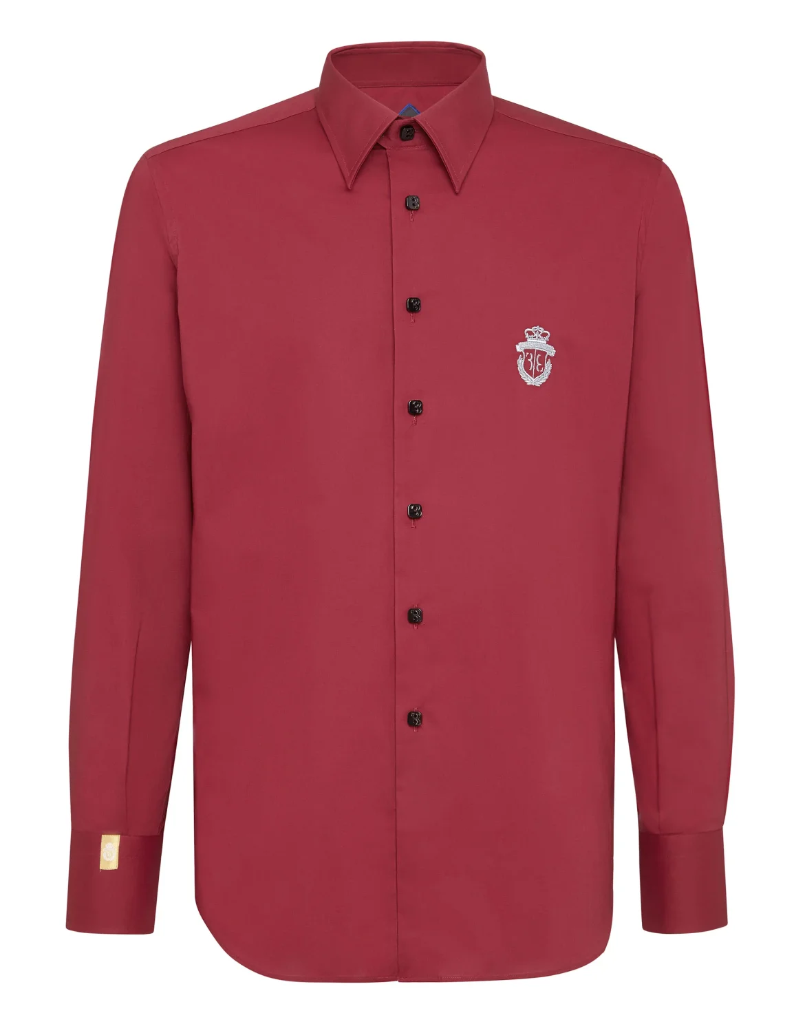 Shirt Silver Cut LS/Milano Crest, цвет: Красный