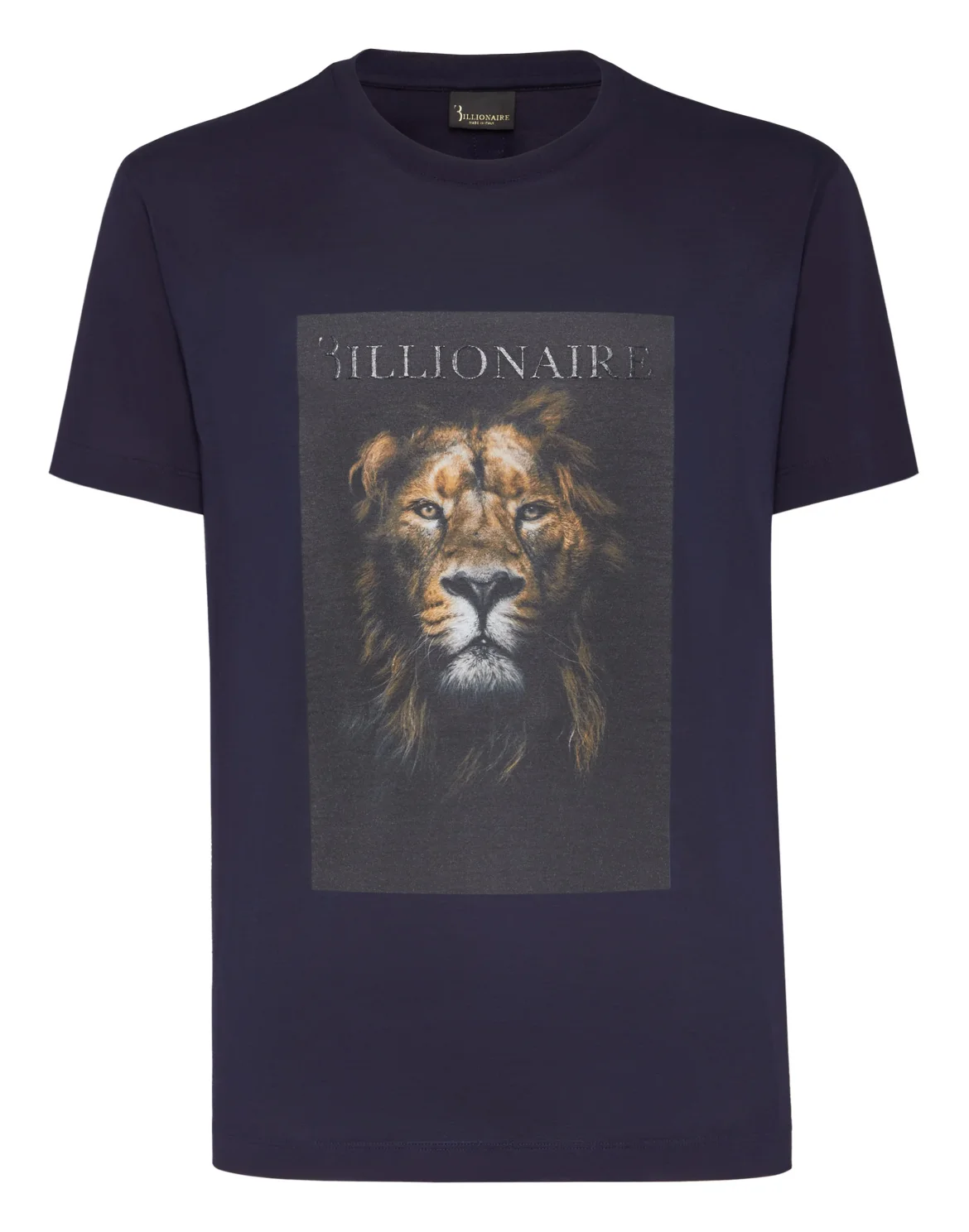 T-shirt Round Neck SS Lion, цвет: Синий