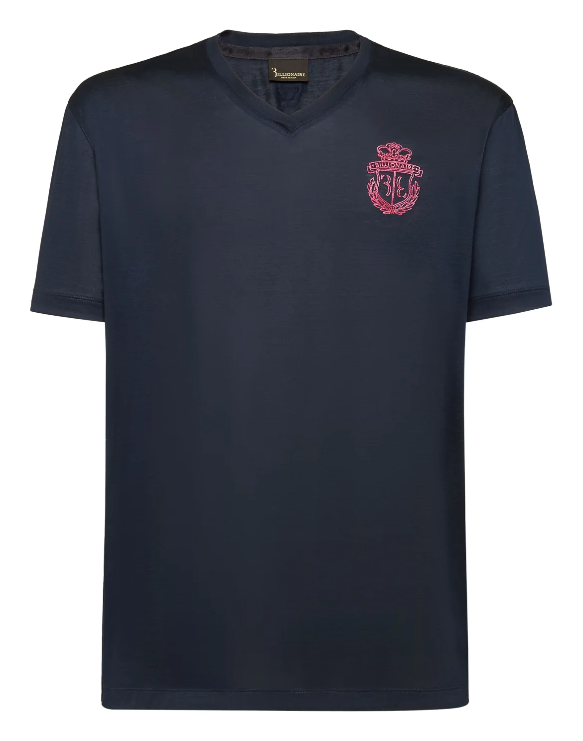 T-shirt V-Neck SS Crest, цвет: Синий