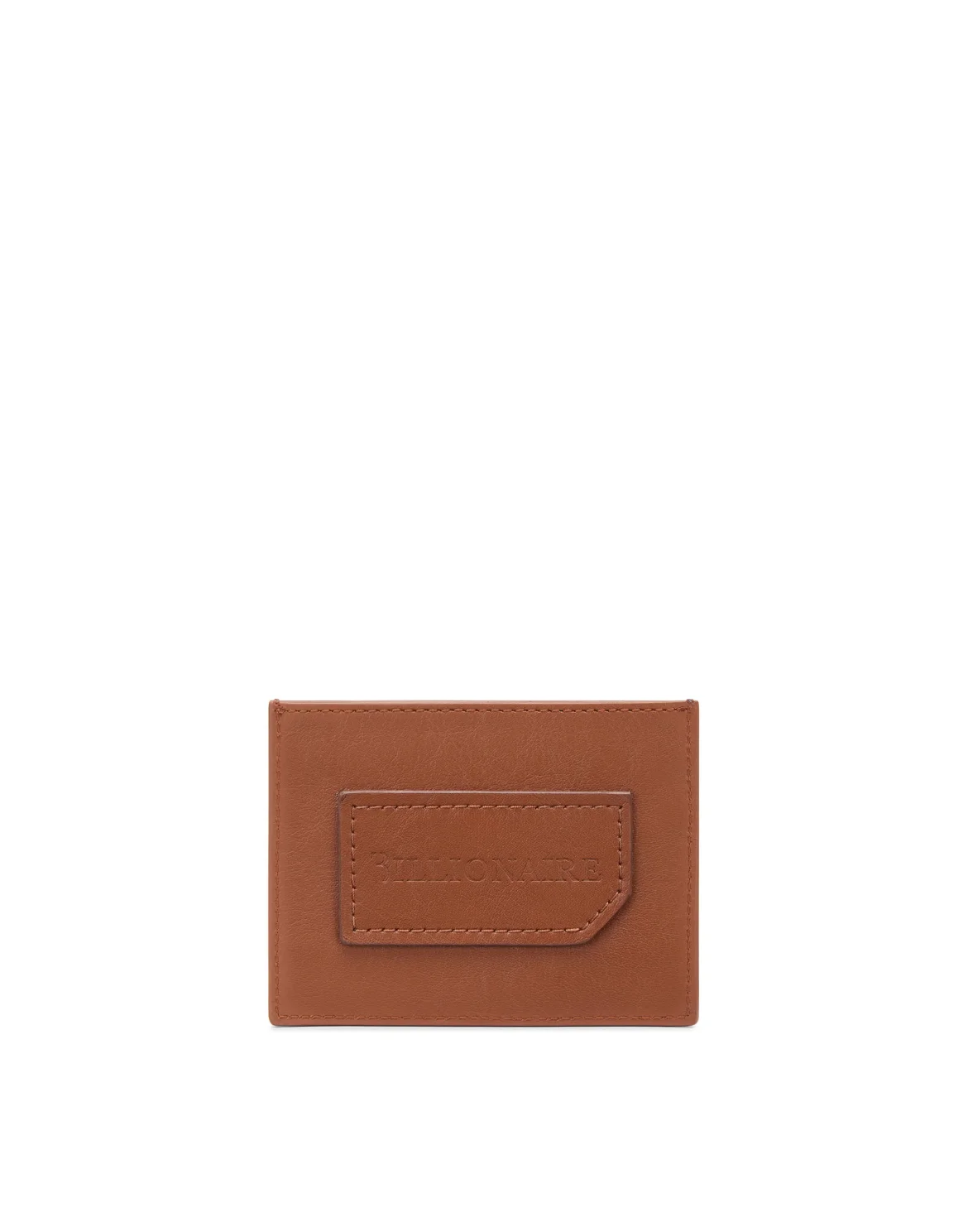 Leather Credit Cards Holder Istitutional, цвет: Коричневый