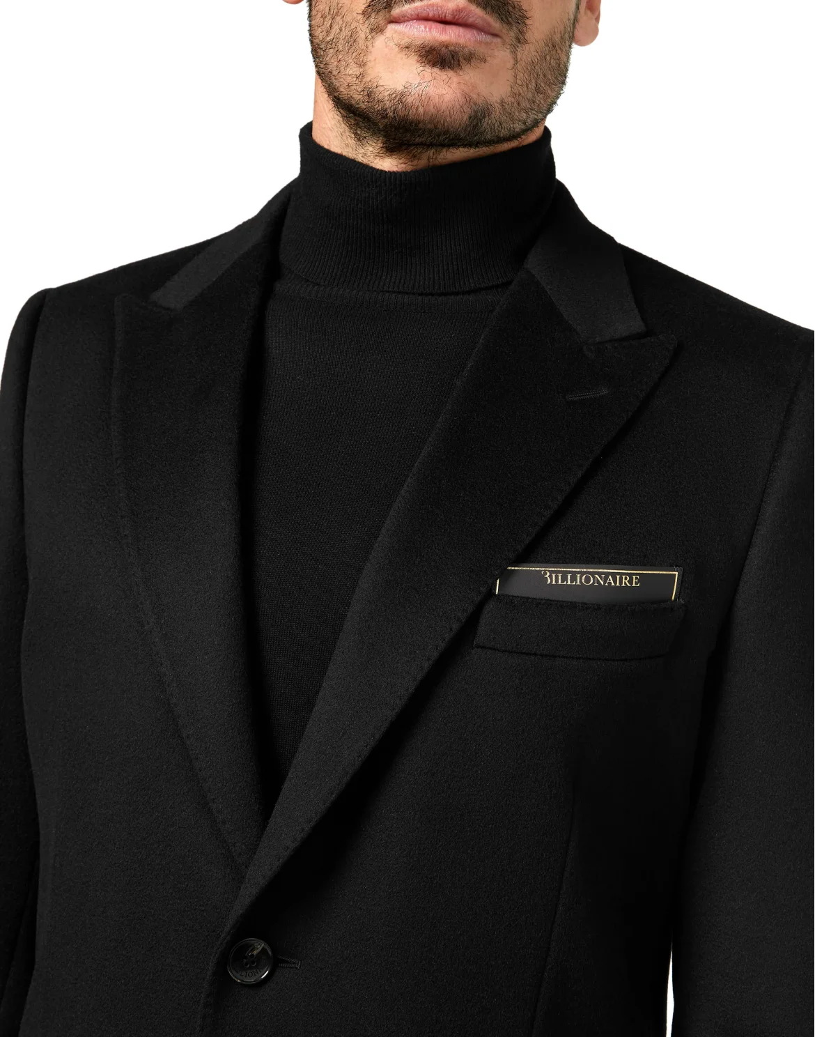 Coat Long Cashmere Istitutional, цвет: Черный