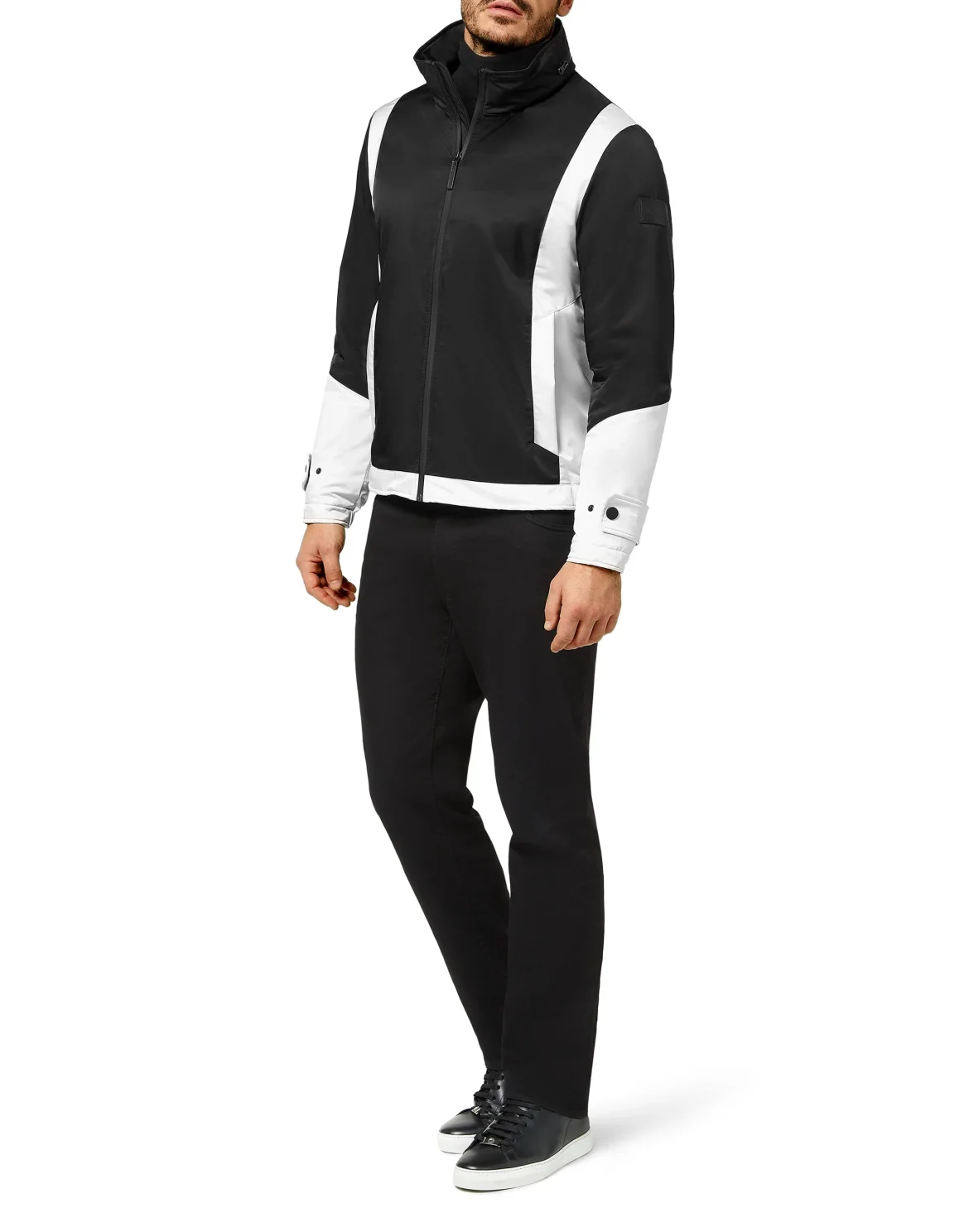 Color Block Jacket Istitutional, цвет: Черный