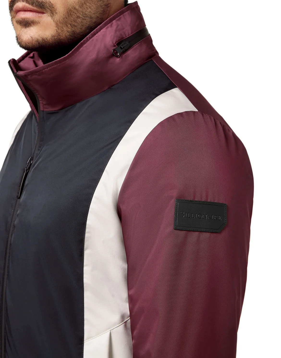 Color Block Jacket Istitutional, цвет: Красный