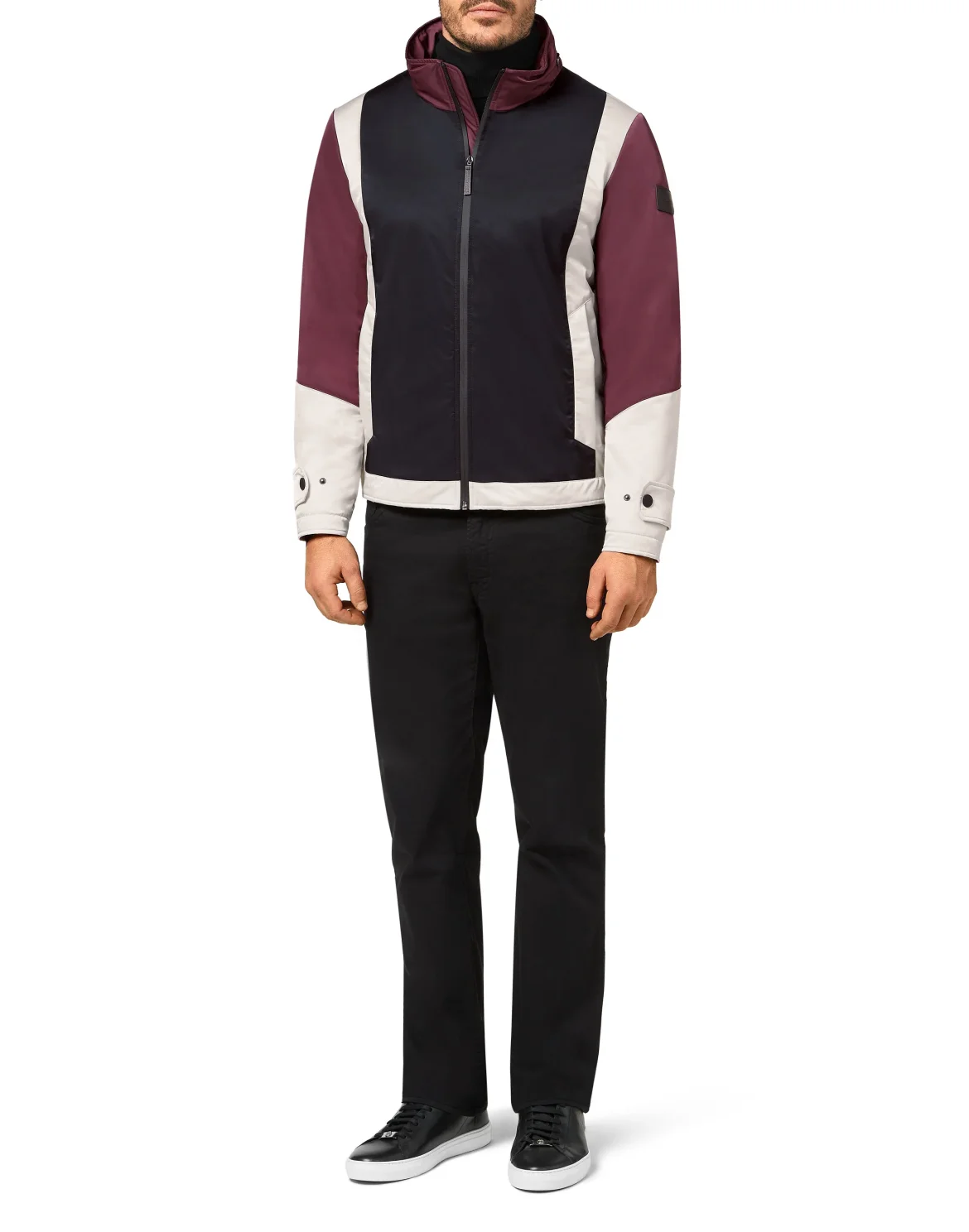 Color Block Jacket Istitutional, цвет: Красный