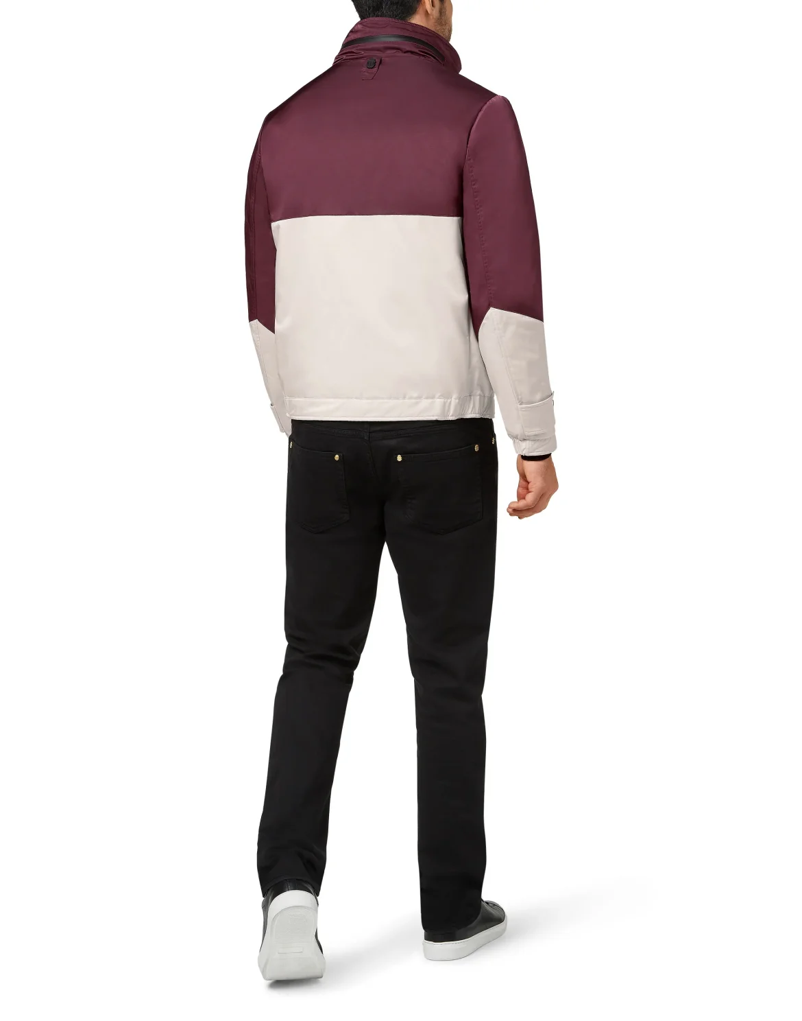 Color Block Jacket Istitutional, цвет: Красный
