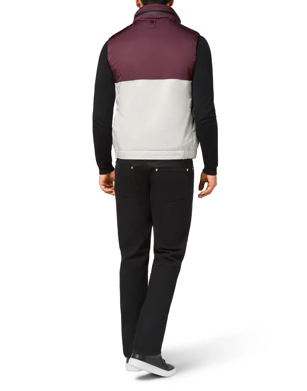Color Block  Short Vest Istitutional, цвет: Красный