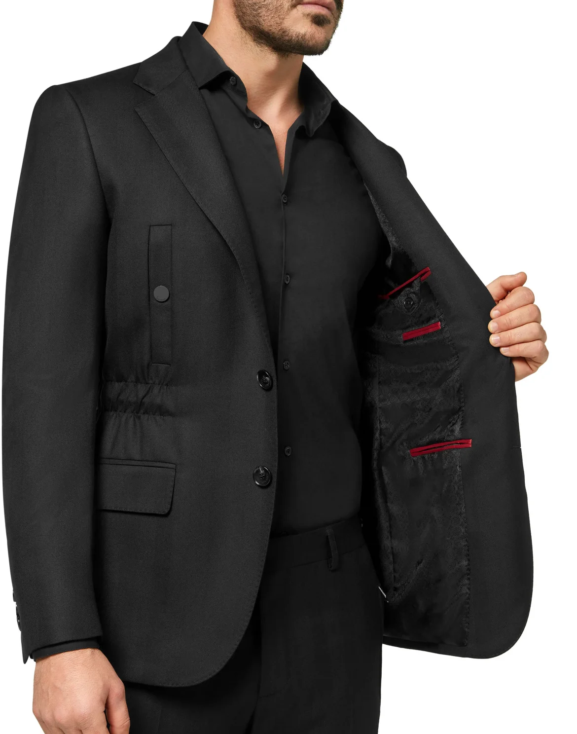 Blazer Tailored Fit Istitutional, цвет: Черный
