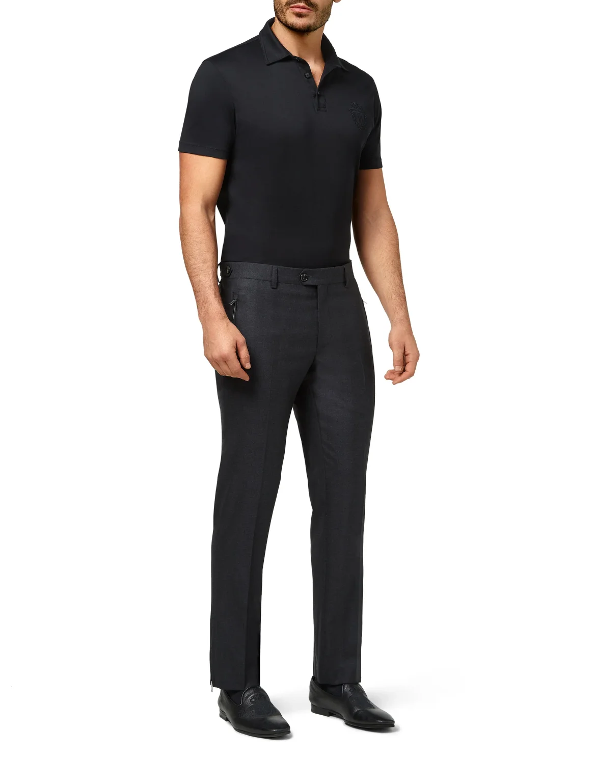Long Trousers Zipped, цвет: Серый