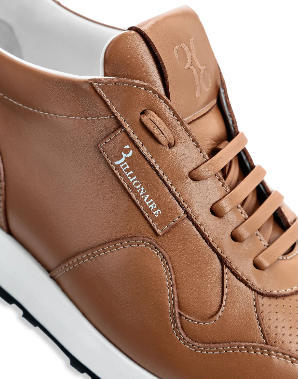 Leather Runner Istitutional, цвет: Бежевый