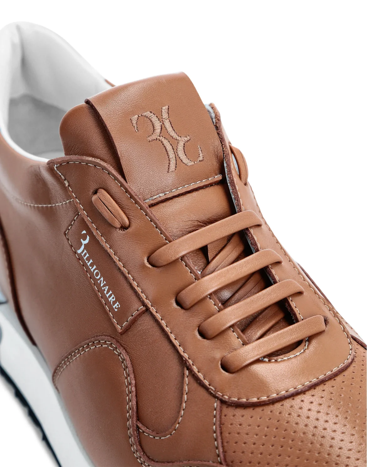 Leather Runner Istitutional, цвет: Бежевый