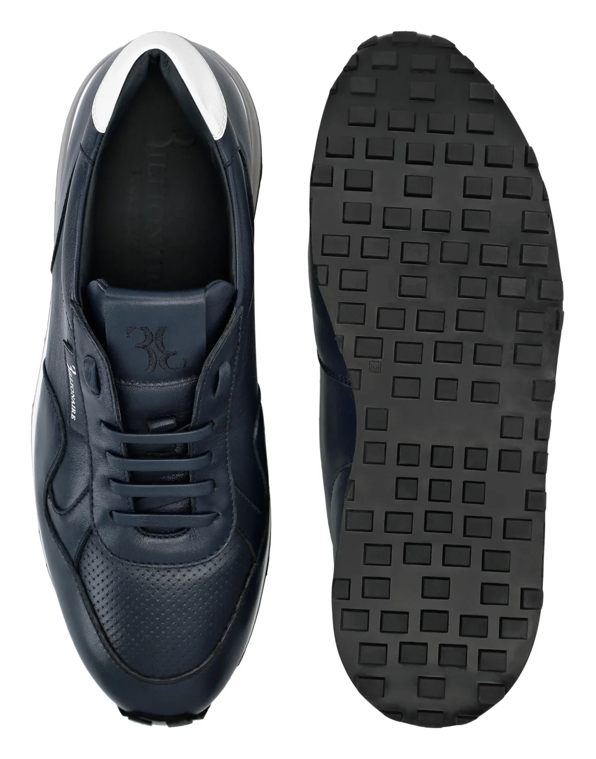 Leather Runner Istitutional, цвет: Синий