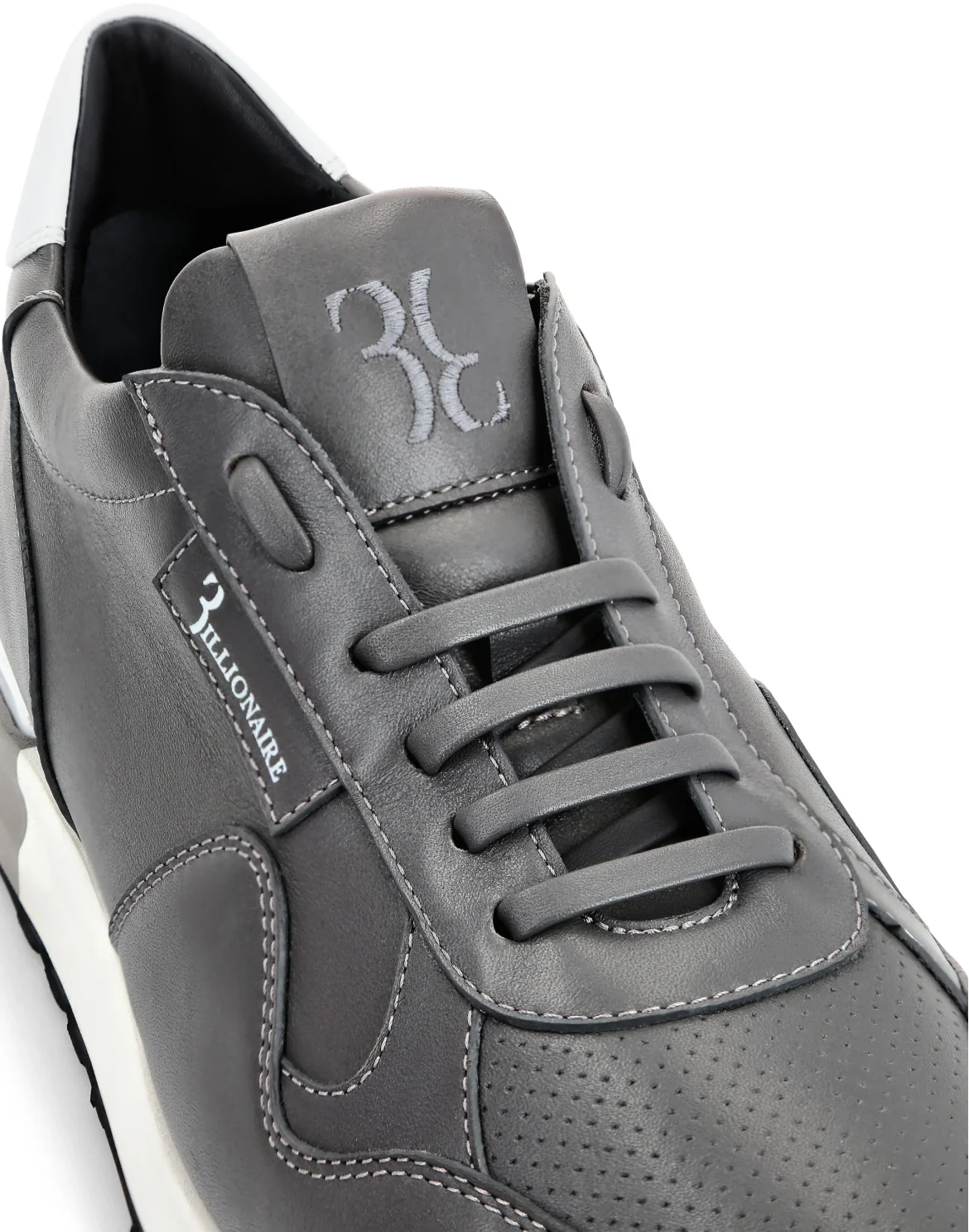 Leather Runner Istitutional, цвет: Серый