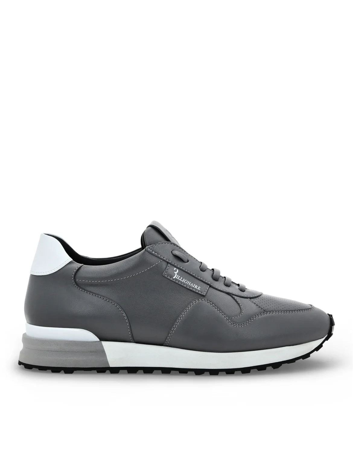 Leather Runner Istitutional, цвет: Серый
