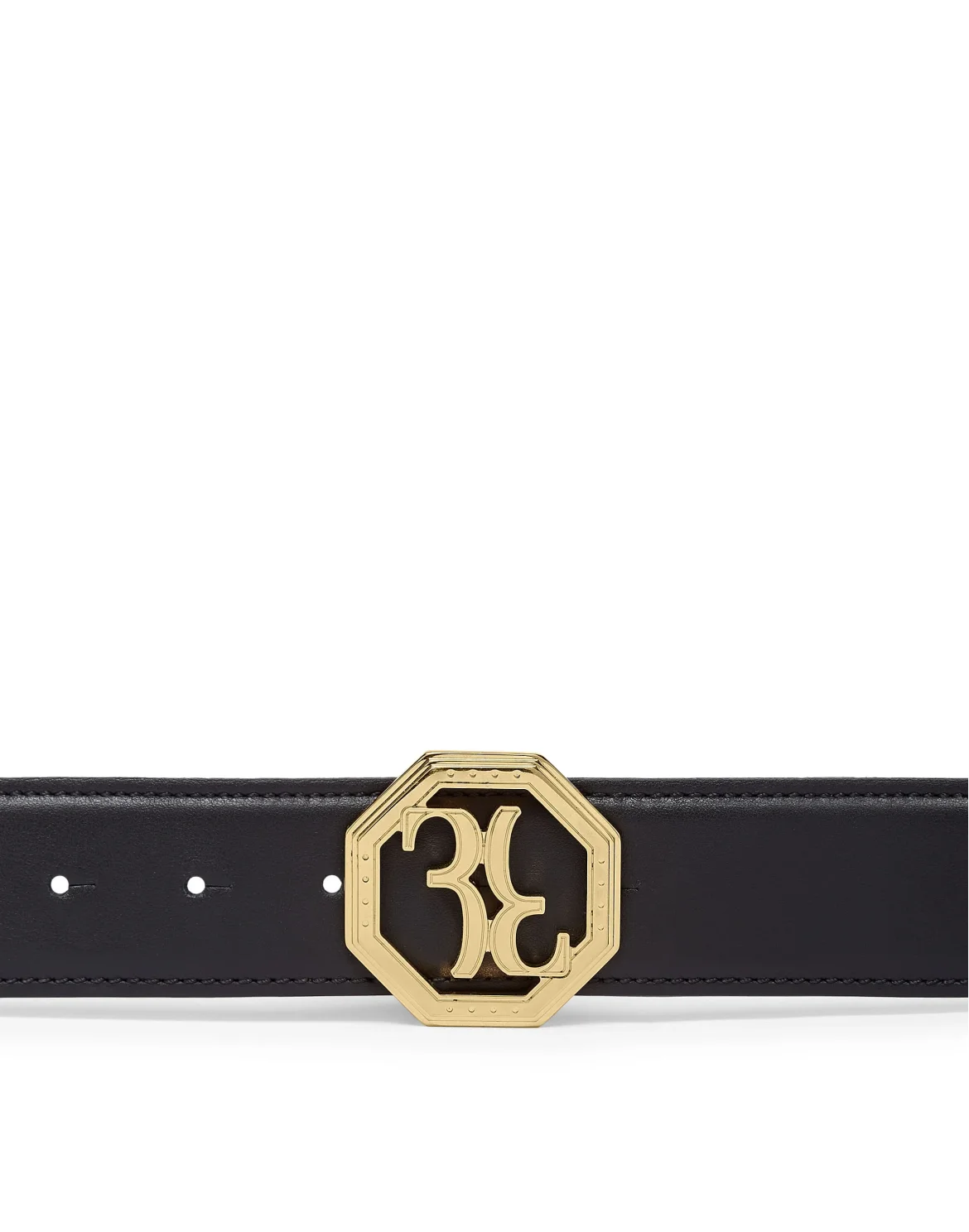 Leather Belt, цвет: Черный