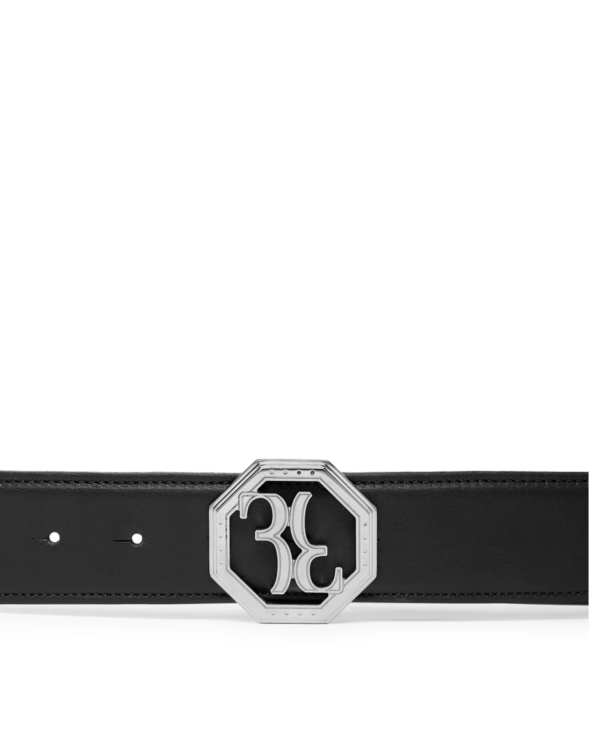 Leather Belt, цвет: Черный