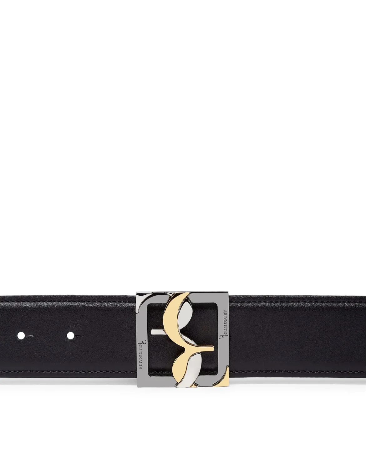 Leather Belt, цвет: Черный