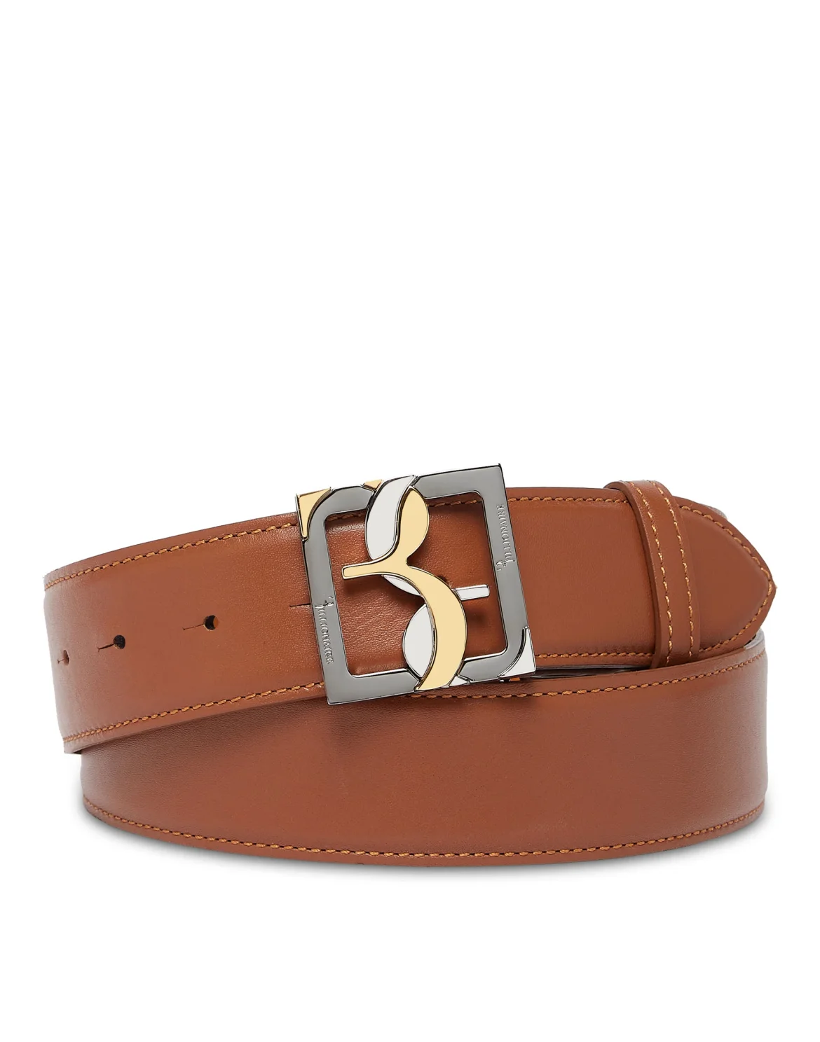 Leather Belt, цвет: Коричневый