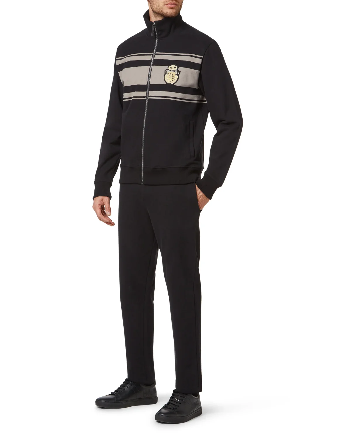 Tracksuit Top/Trousers, цвет: Черный
