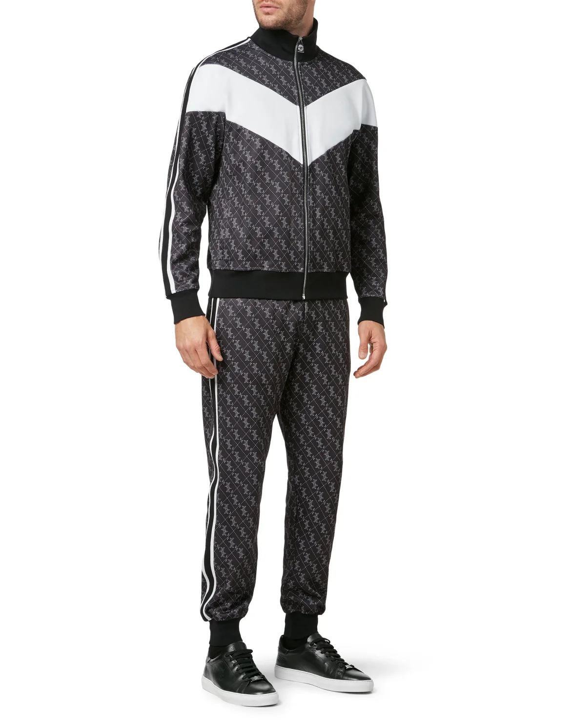 Tracksuit Top/Trousers, цвет: Черный