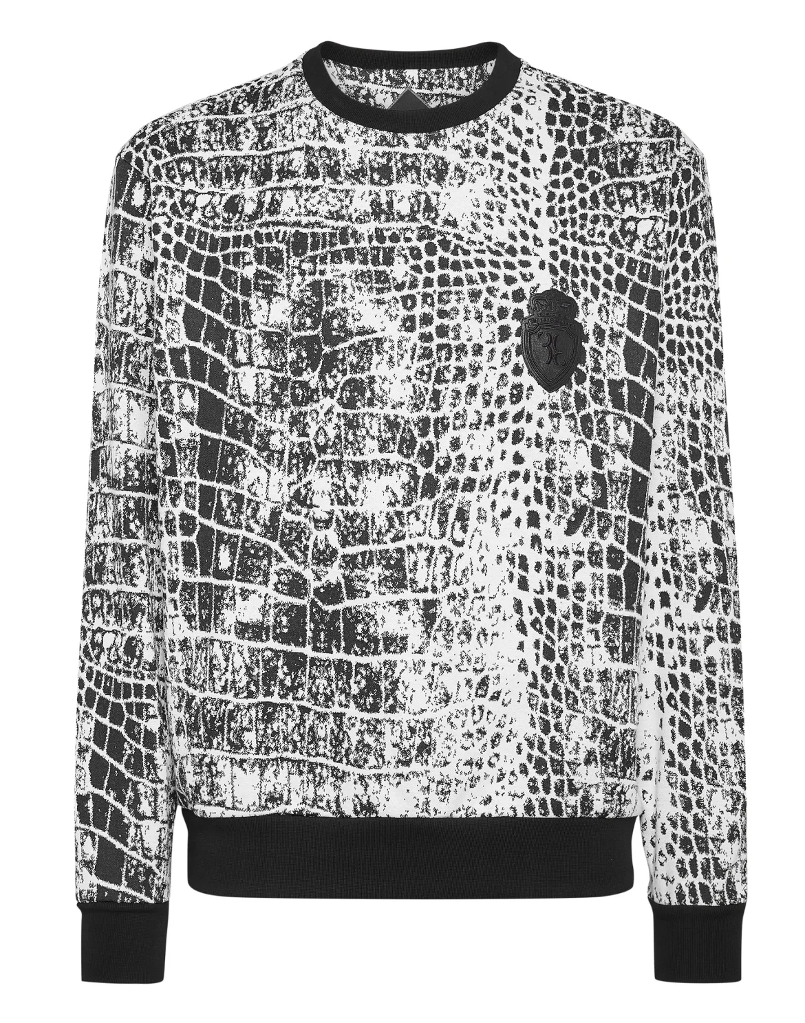 Sweatshirt LS Crocco Print, цвет: Белый