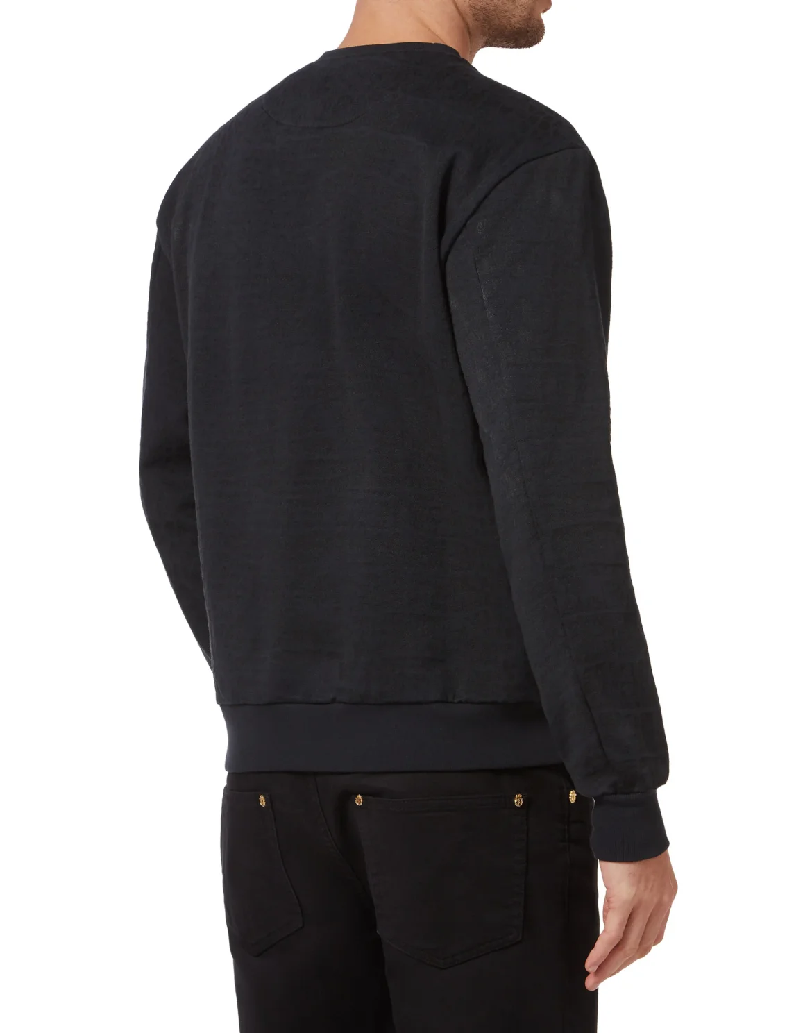 Sweatshirt LS Crocco Print, цвет: Синий