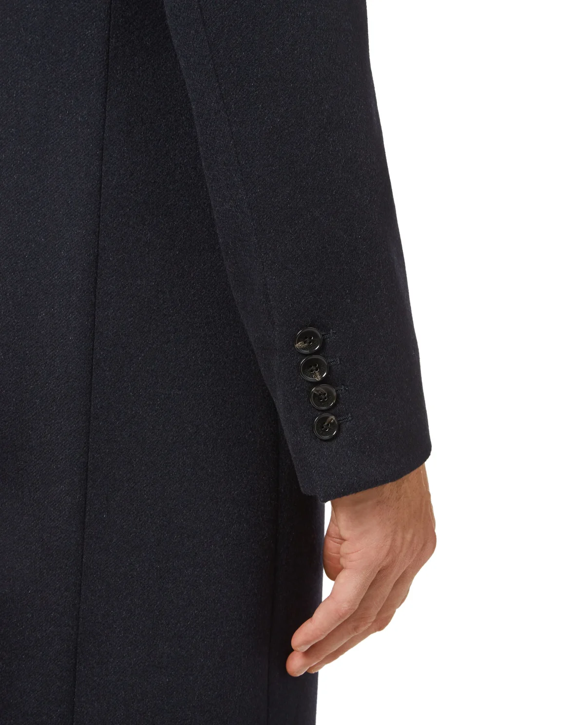 Long Cashmere Coat, цвет: Синий