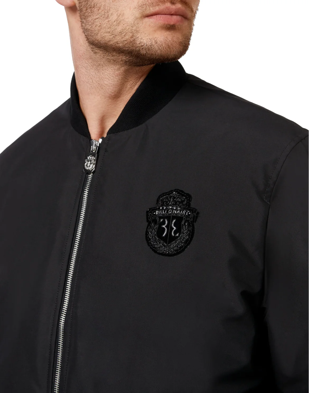 Aviator Bomber Crest, цвет: Черный