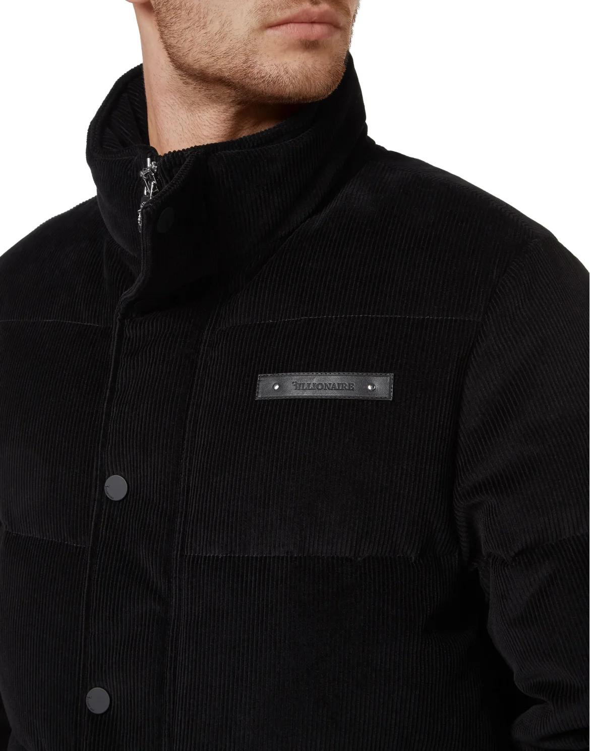 Velvet Down Jacket, цвет: Черный