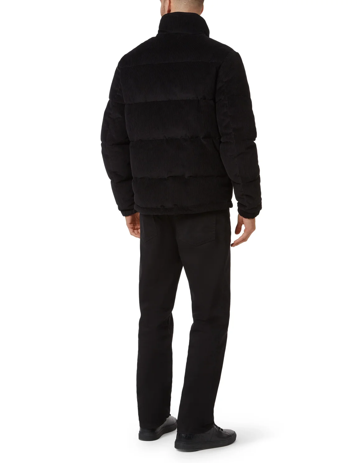 Velvet Down Jacket, цвет: Черный