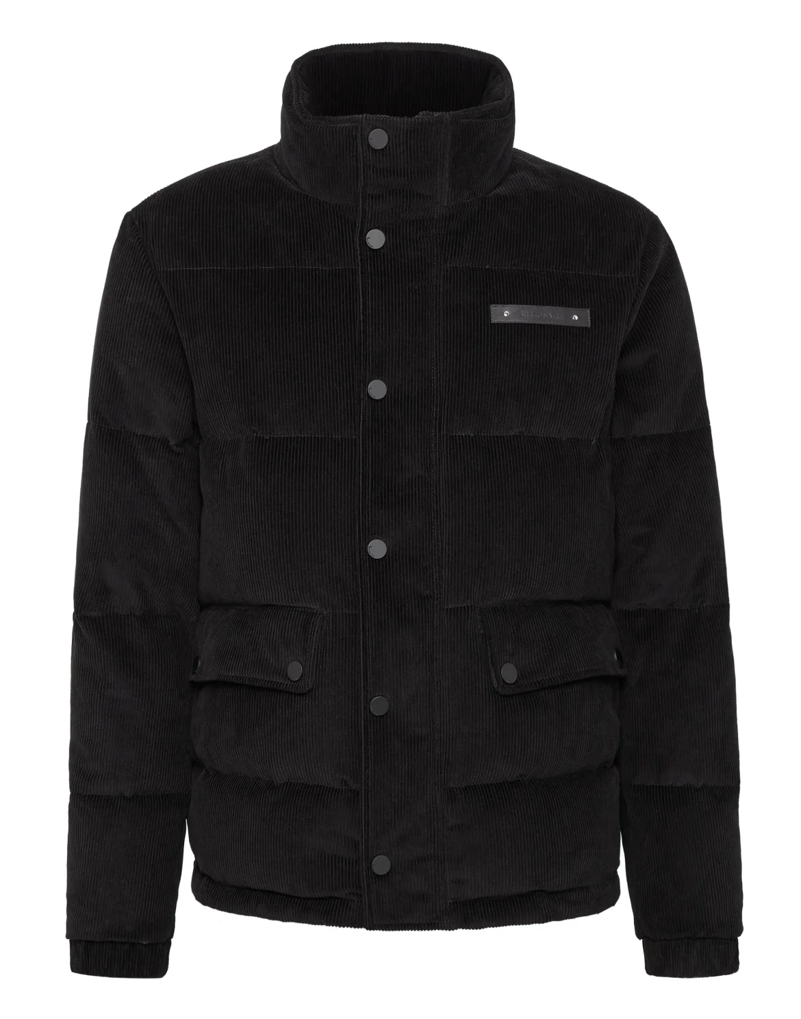 Velvet Down Jacket, цвет: Черный