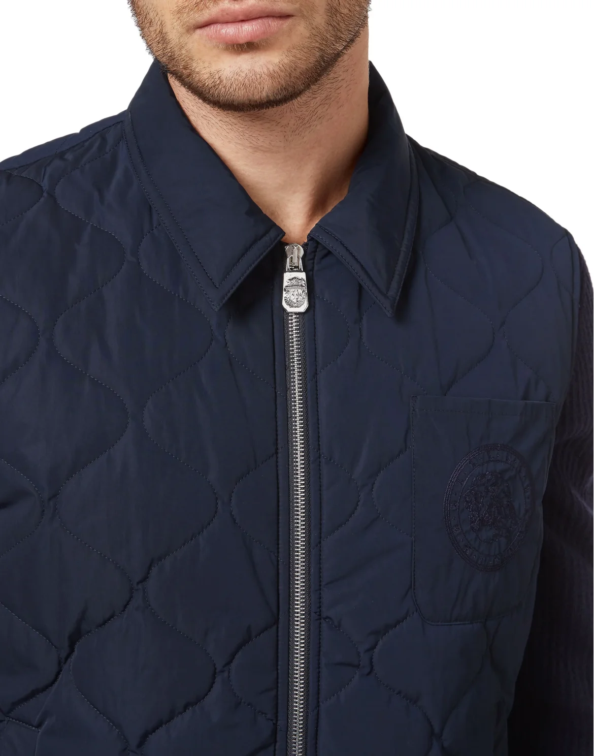 Nylon Jacket Sleeveless Lion, цвет: Синий