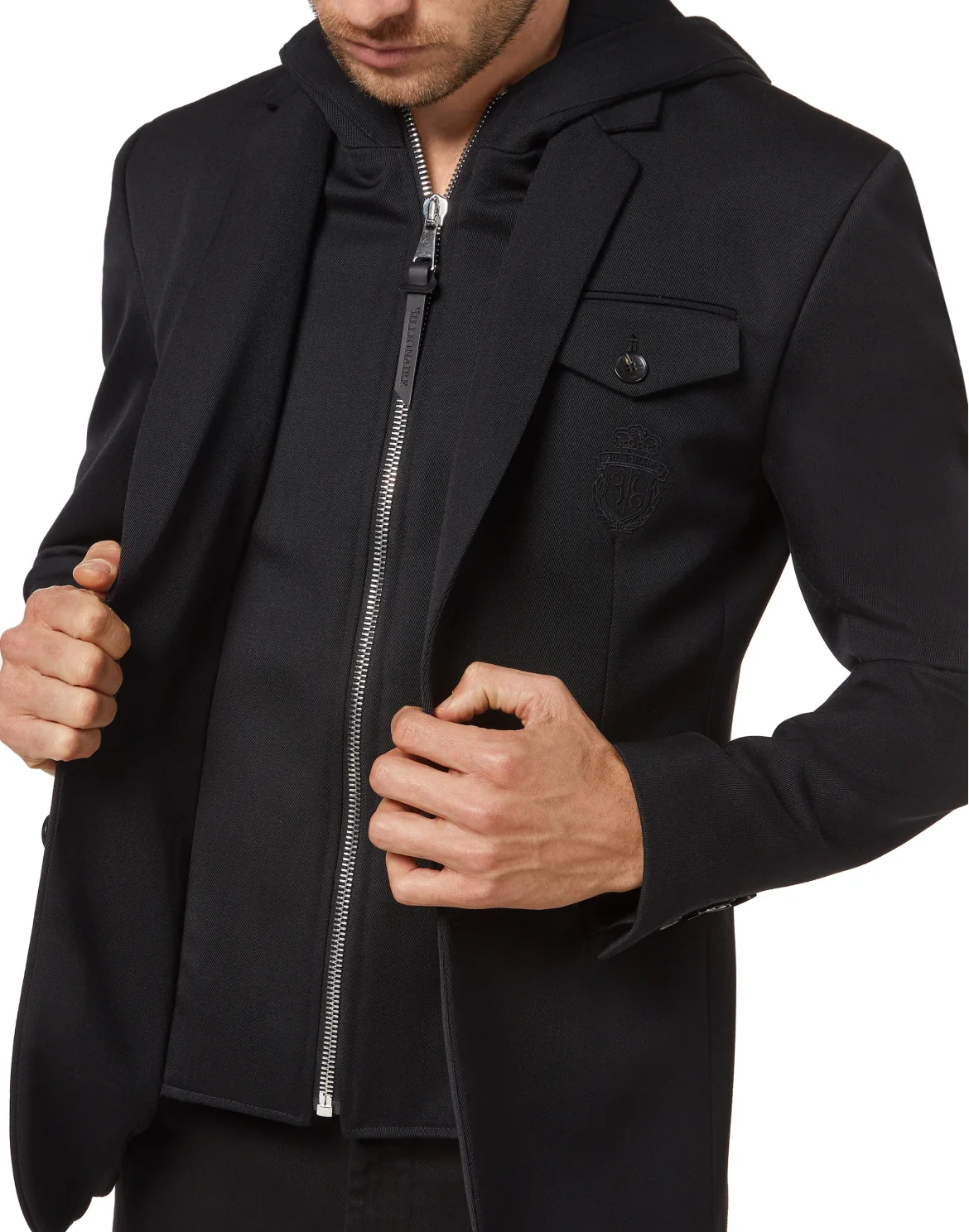 Blazer Hoodie, цвет: Черный