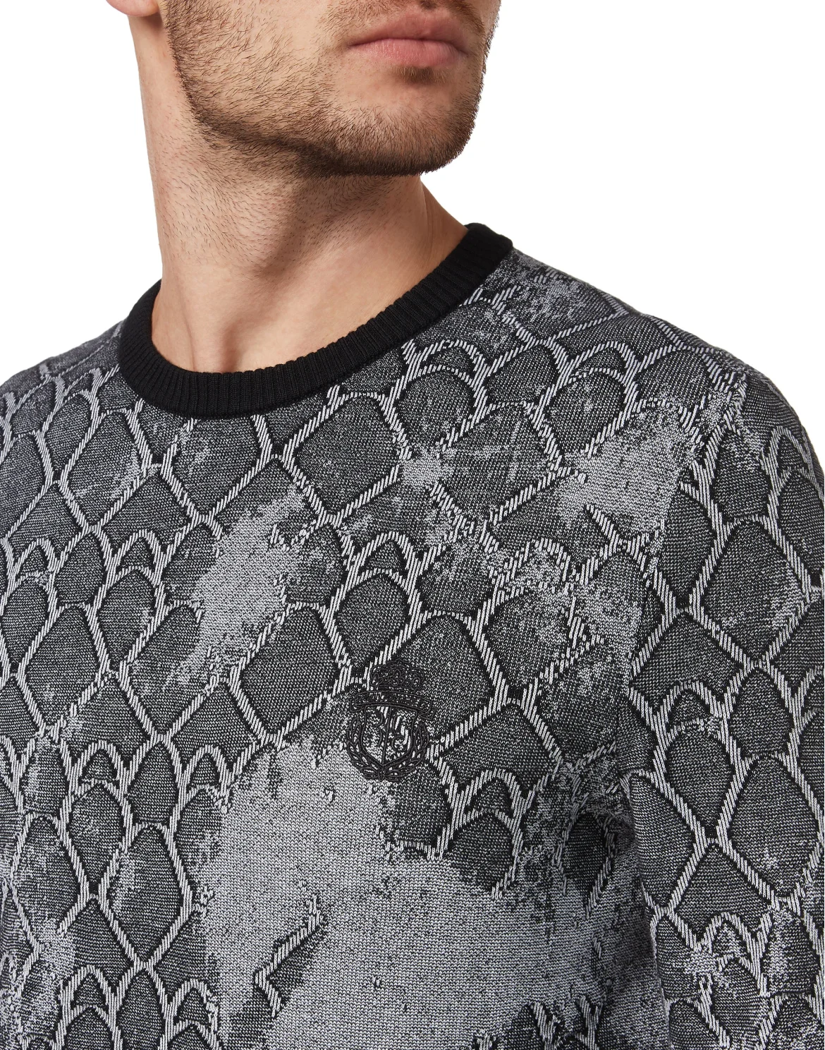 Pullover Round Neck LS, цвет: Черный