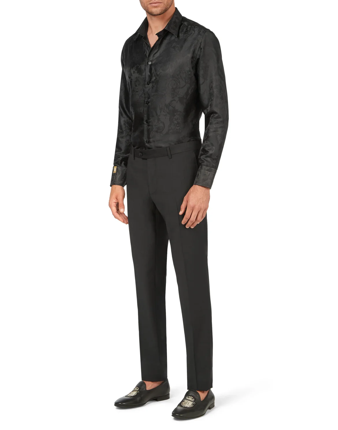 Shirt Silver Cut LS, цвет: Черный